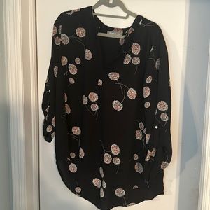 Three quarter sleeve blouse